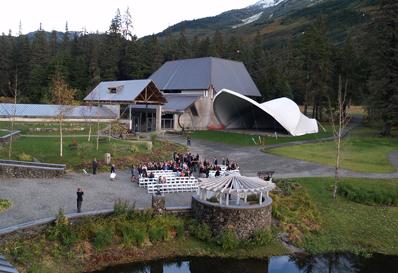 Alyeska Resort-Venue-Ceremony-THE POND COURTYARD