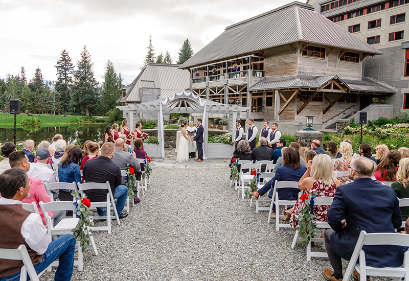 Alyeska Resort-Venue-Ceremony-THE POND COURTYARD