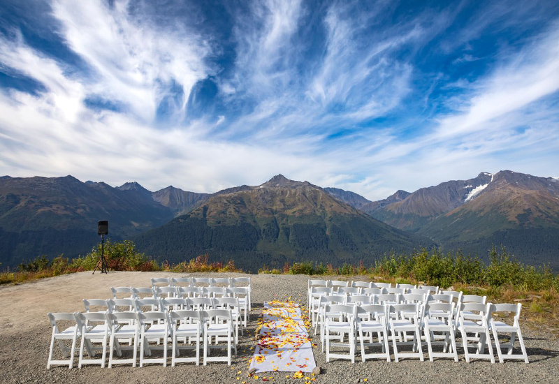 Alyeska Resort-Venue-Ceremony-Mountain View