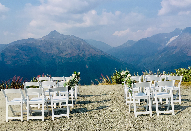 Alyeska Resort-Venue-Ceremony-Mountain View