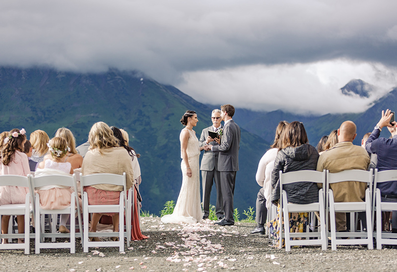 Alyeska Resort-Venue-Ceremony-Mountain View