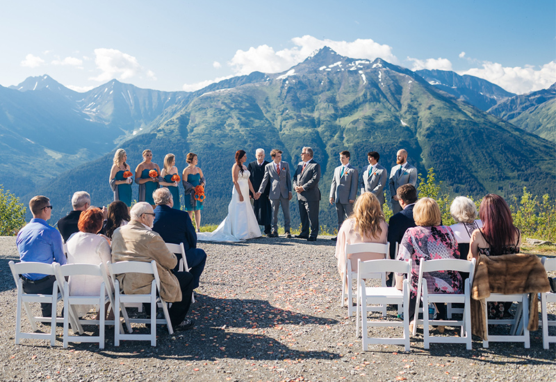 Alyeska Resort-Venue-Ceremony-Mountain View