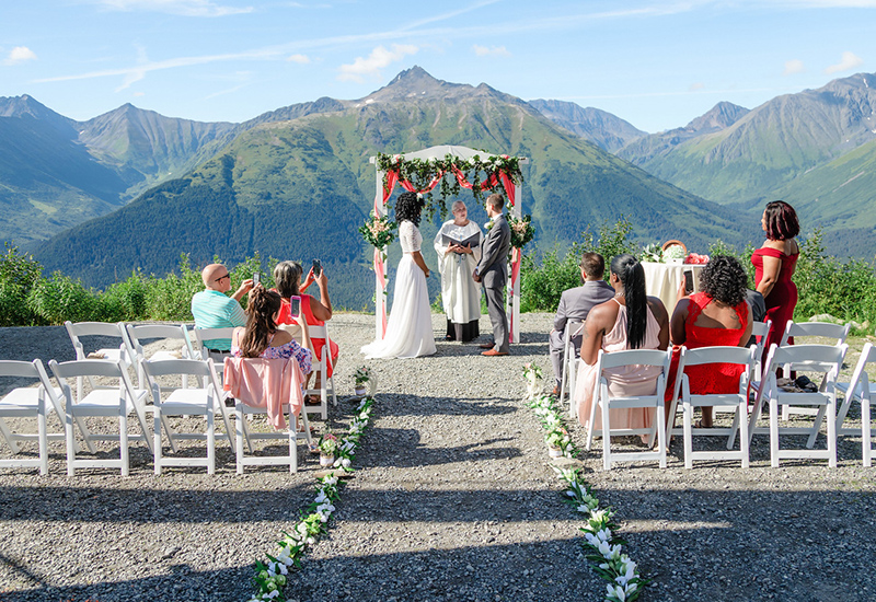 Alyeska Resort-Venue-Ceremony-Mountain View