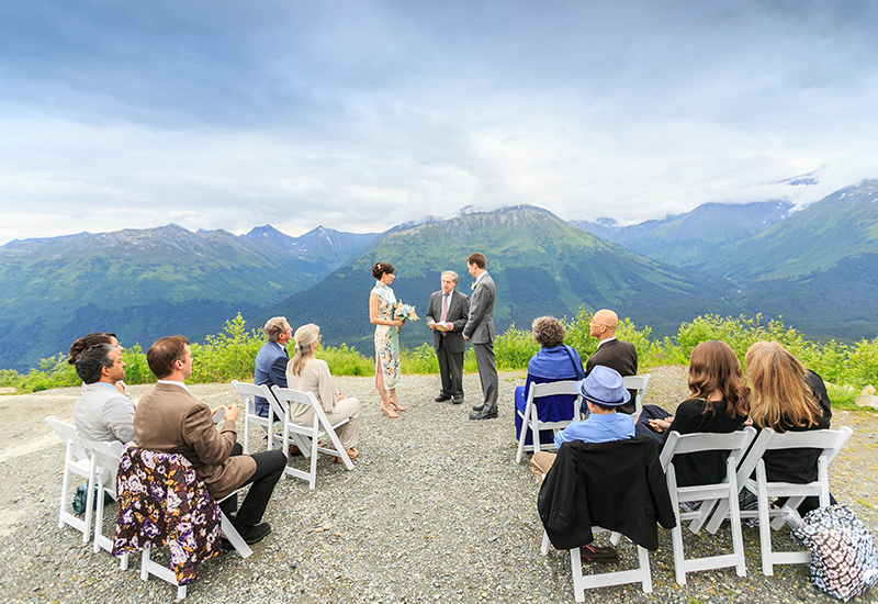 Alyeska Resort-Venue-Ceremony-Mountain View