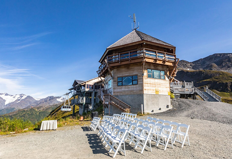 Alyeska Resort-Venue-Ceremony-Mountain View